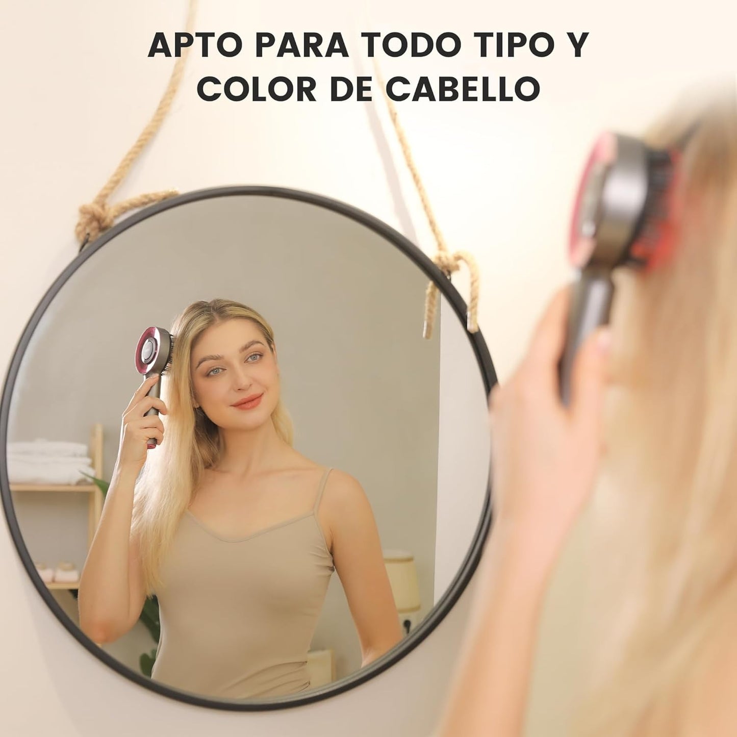 Blassier™ Breo Scalp3 - Cepillo profesional para masaje de cabello con calor